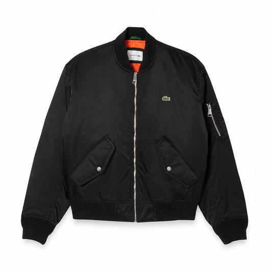 Lacoste Water-Repellent Quilted Bomber Jacket