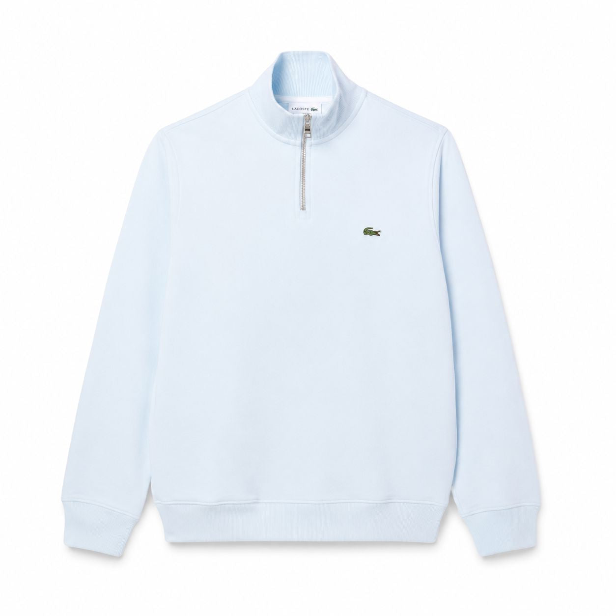 Lacoste Zip-Up High Neck Sweatshirt