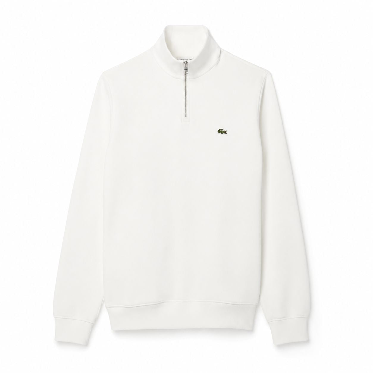 Lacoste Zip-Up High Neck Sweatshirt
