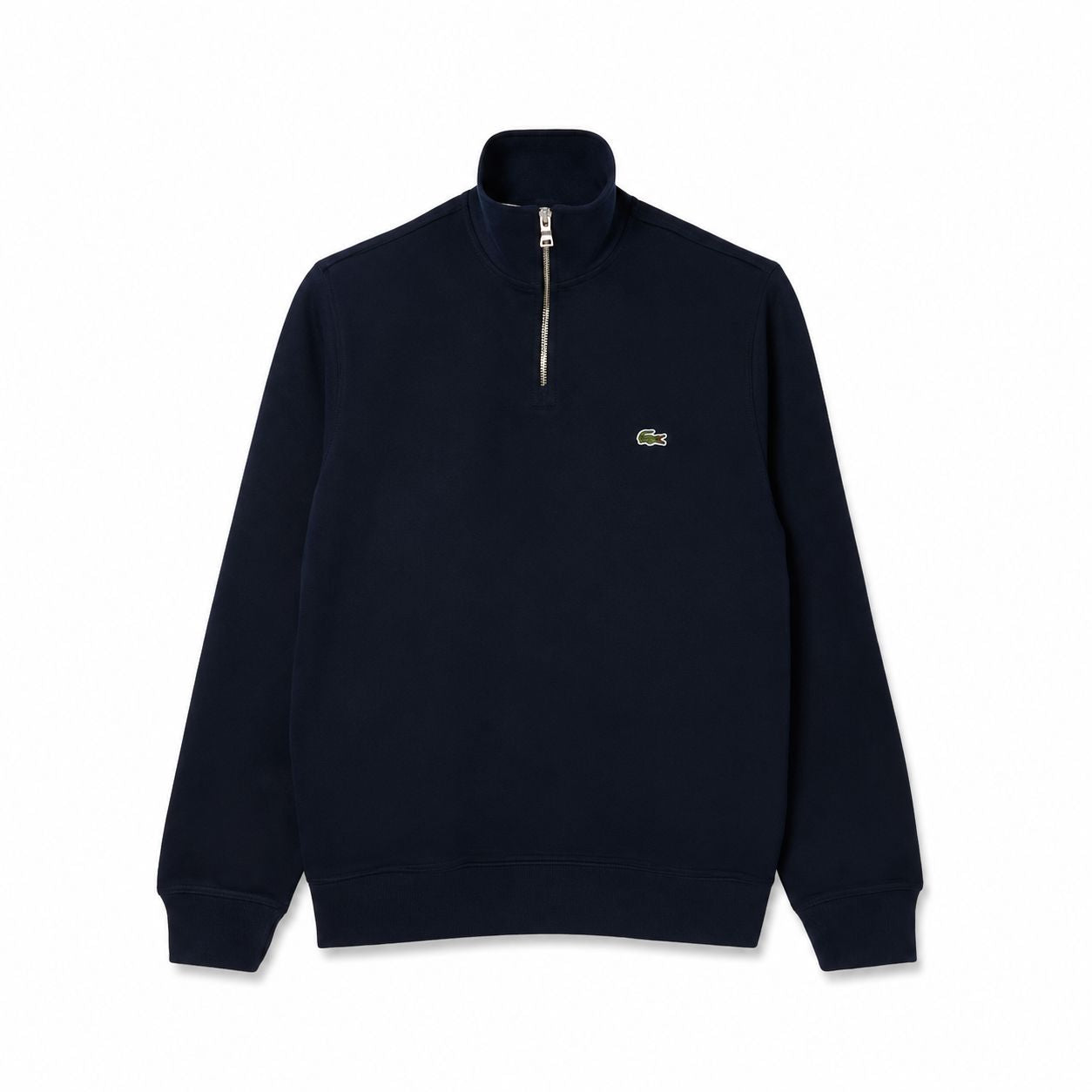 Lacoste Zip-Up High Neck Sweatshirt