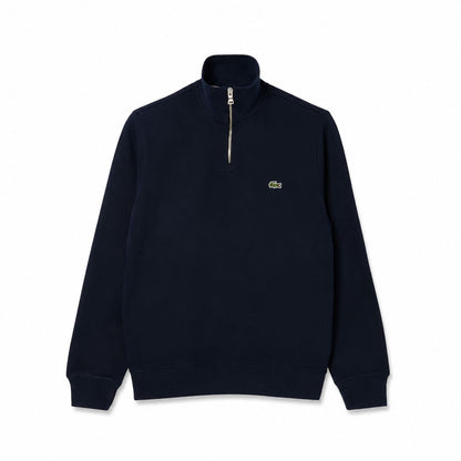 Lacoste Zip-Up High Neck Sweatshirt