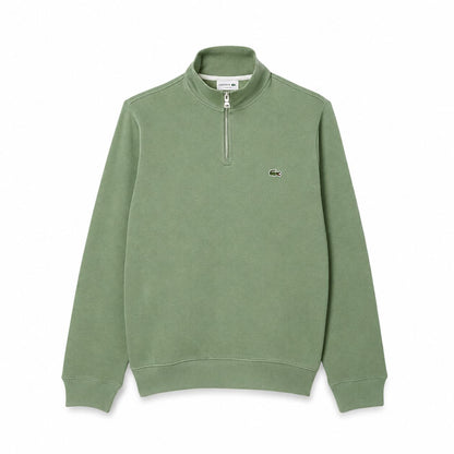 Lacoste Zip-Up High Neck Sweatshirt