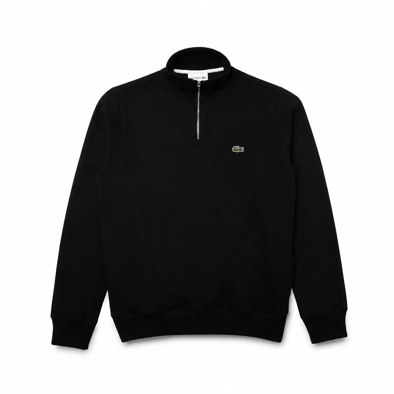 Lacoste Zip-Up High Neck Sweatshirt