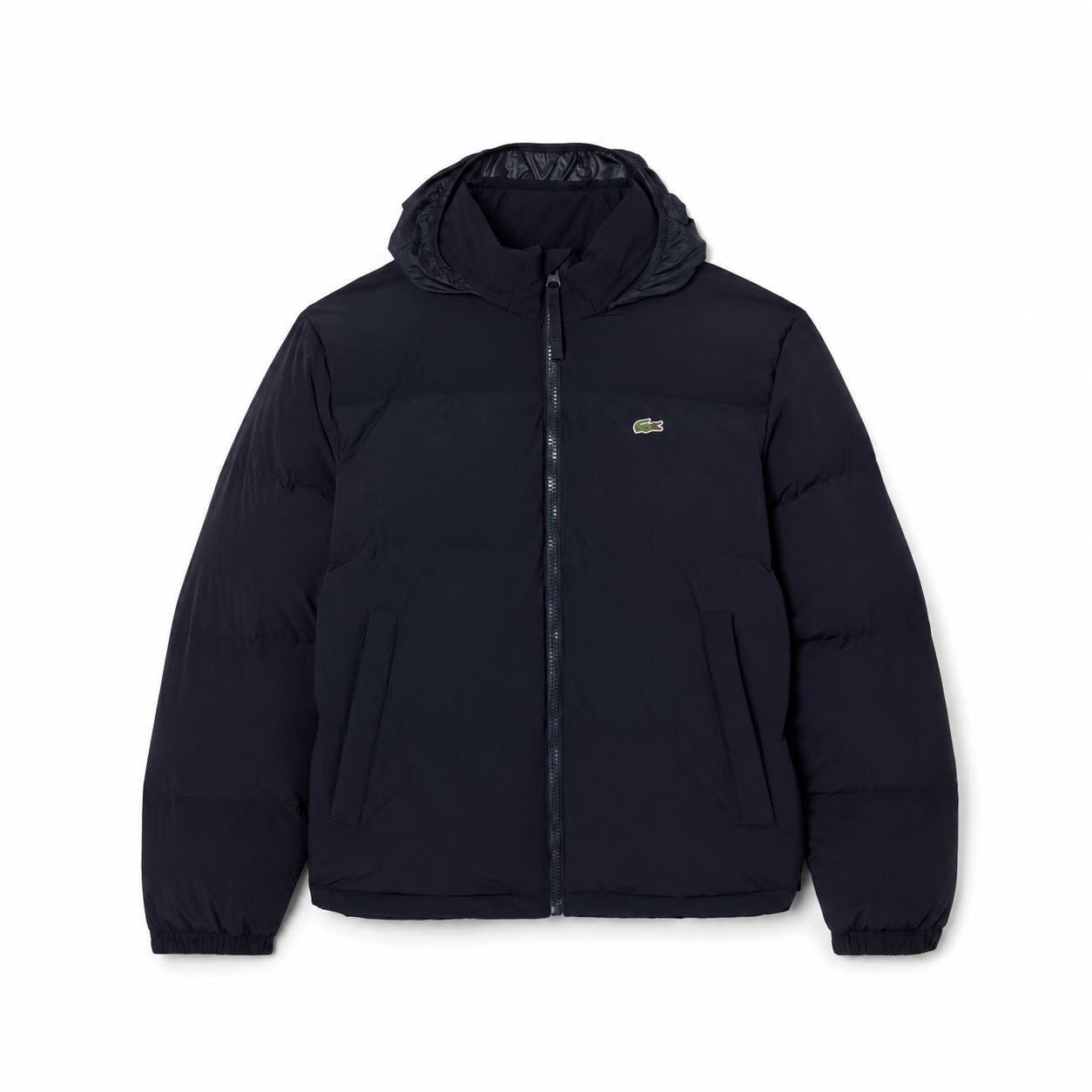 Lacoste Water-Repellent Hooded Down Jacket