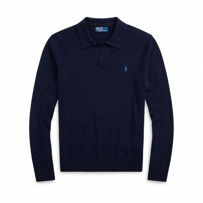 Ralph Lauren Wool Sweater With Johnny Collar