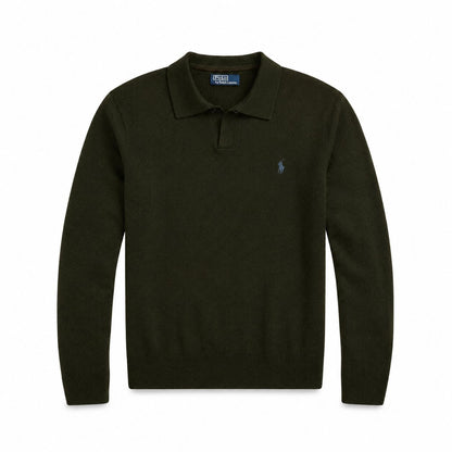Ralph Lauren Wool Sweater With Johnny Collar