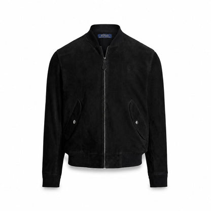 Ralph Lauren Suede Bomber Jacket
