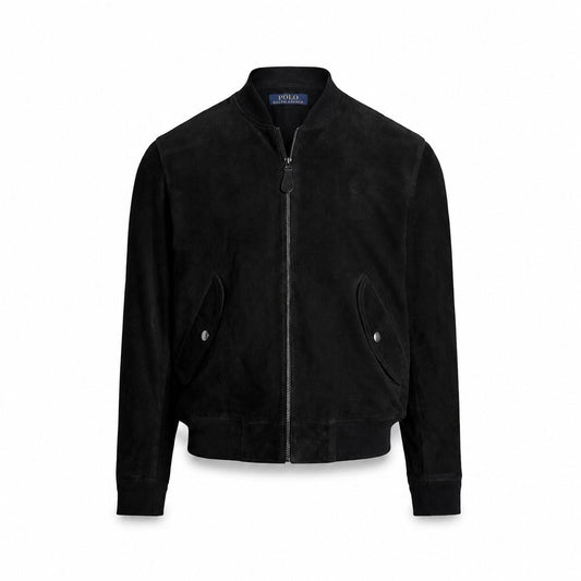Ralph Lauren Suede Bomber Jacket