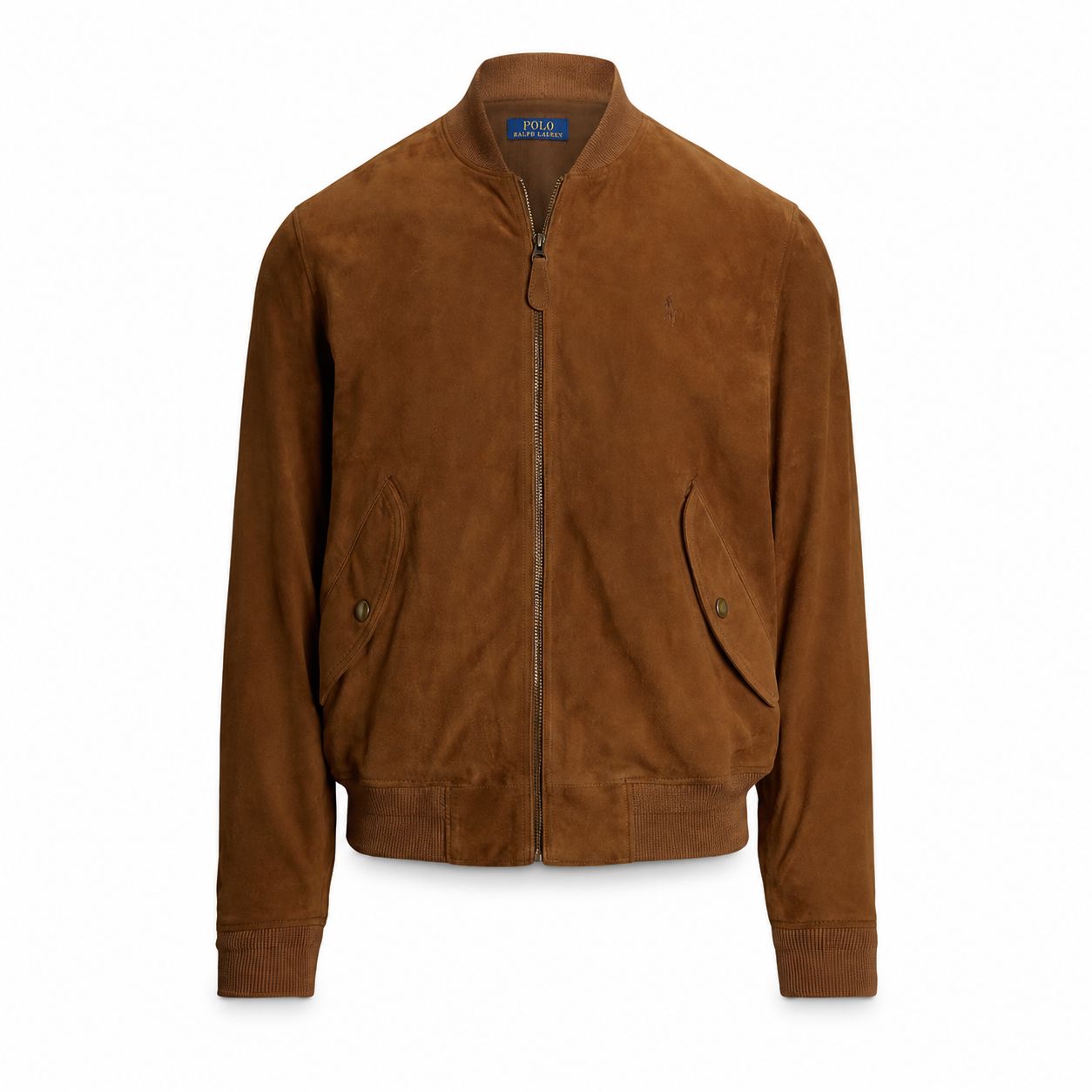 Ralph Lauren Suede Bomber Jacket