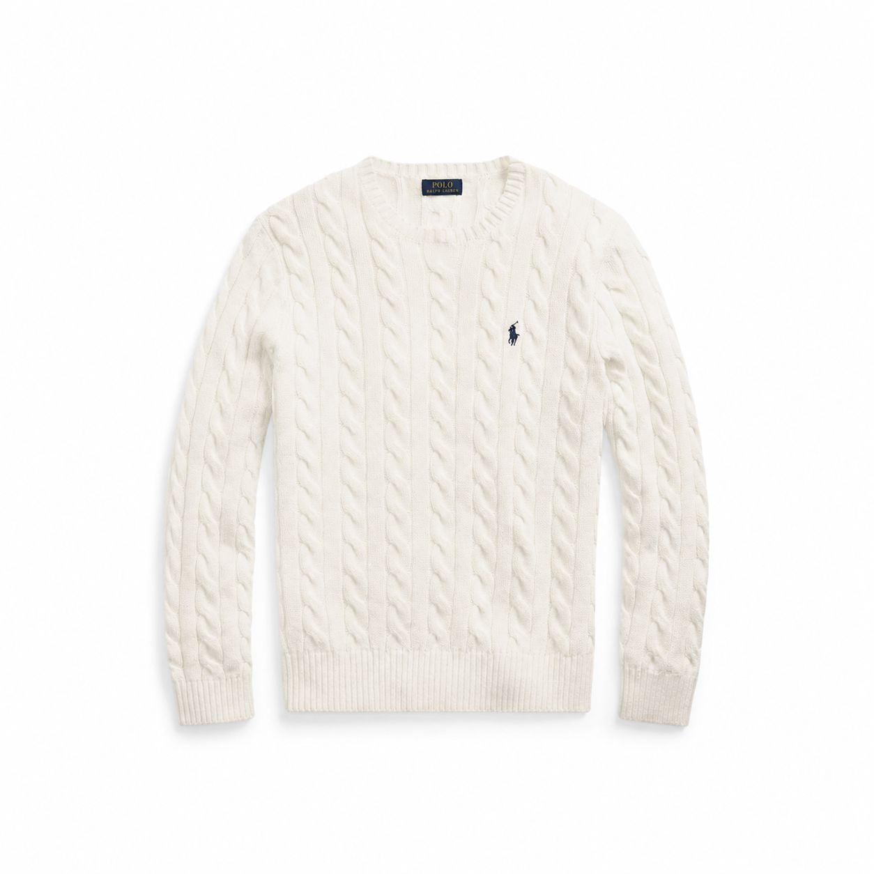 Ralph Lauren Cable-Knit Cotton Sweater
