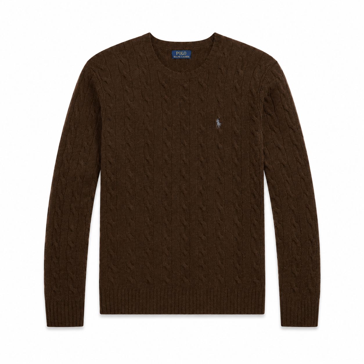 Ralph Lauren Cable-Knit Wool-Cashmere Sweater