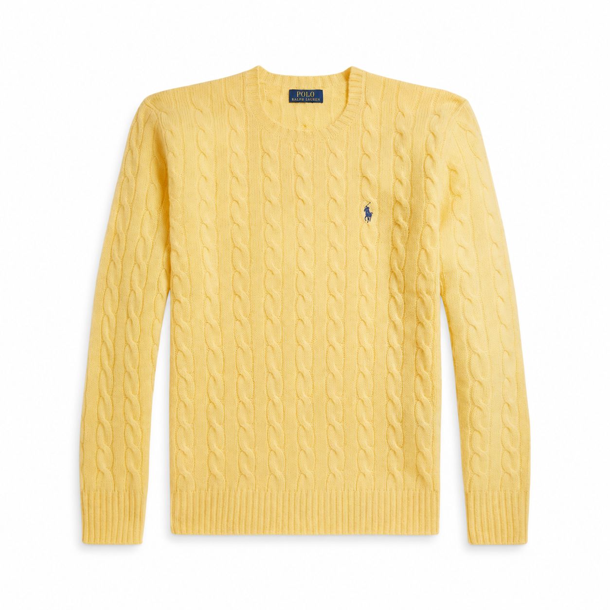 Ralph Lauren Cable-Knit Wool-Cashmere Sweater
