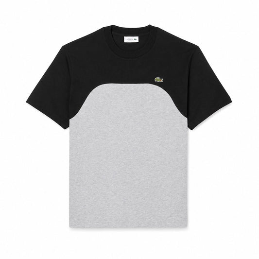 Lacoste Cotton Jersey T-Shirt With Colour-Block Design