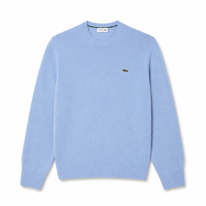 Lacoste Crew Neck Combed Wool Sweater