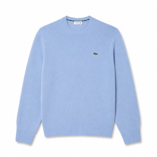 Lacoste Crew Neck Combed Wool Sweater