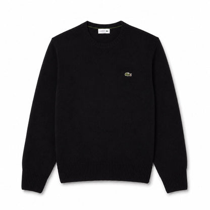 Lacoste Crew Neck Combed Wool Sweater