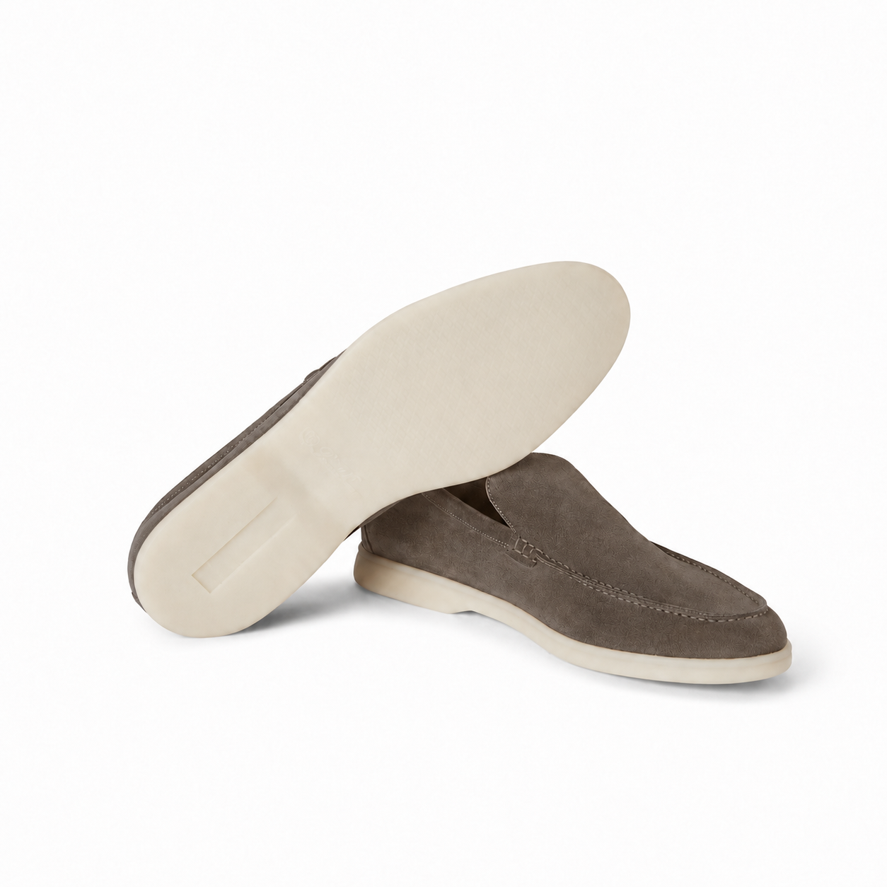 Loro Piana Summer Walk Moccasin - Taupe Brown