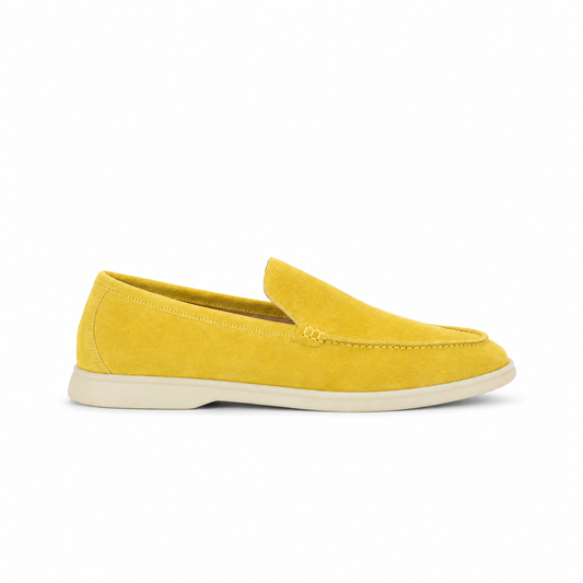 Loro Piana Summer Walk Moccasin - Saffron Yellow