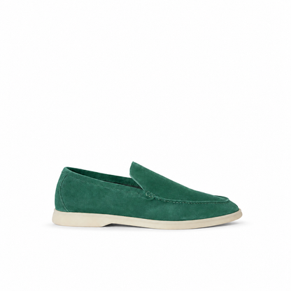 Loro Piana Summer Walk Moccasin - Emerald Green