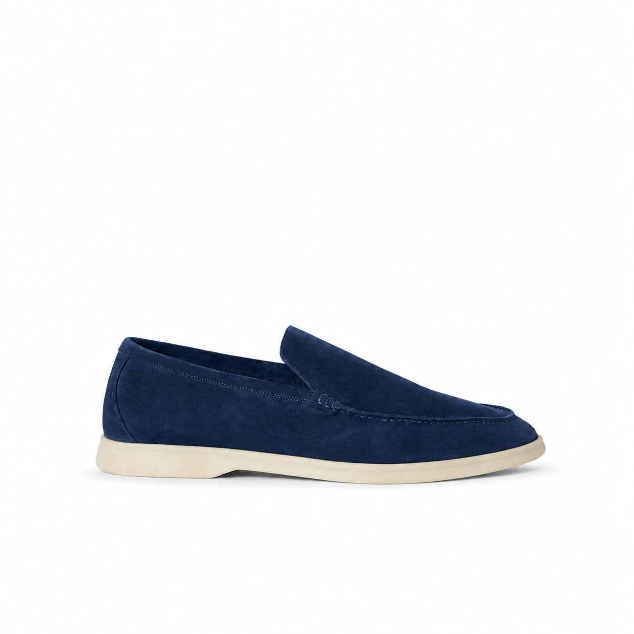 Loro Piana Summer Walk Moccasin - Midnight Blue