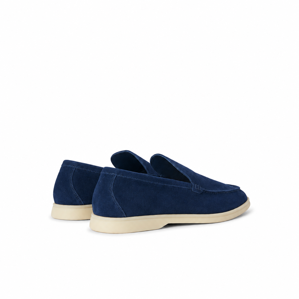 Loro Piana Summer Walk Moccasin - Midnight Blue