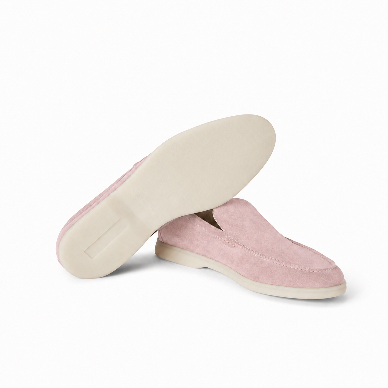 Loro Piana Summer Walk Moccasin - Powder Pink