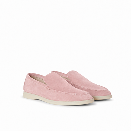 Loro Piana Summer Walk Moccasin - Powder Pink