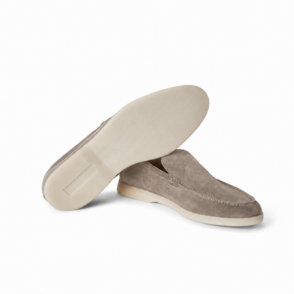 Loro Piana Summer Walk Moccasin - Greige