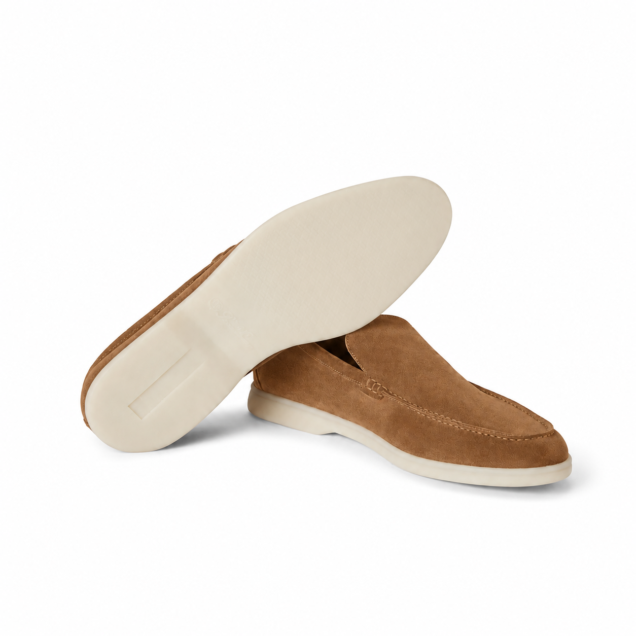 Loro Piana Summer Walk Moccasin - Cognac Brown