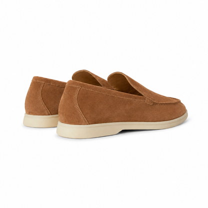 Loro Piana Summer Walk Moccasin - Cognac Brown