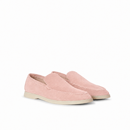 Loro Piana Summer Walk Moccasin - Rosé Beige