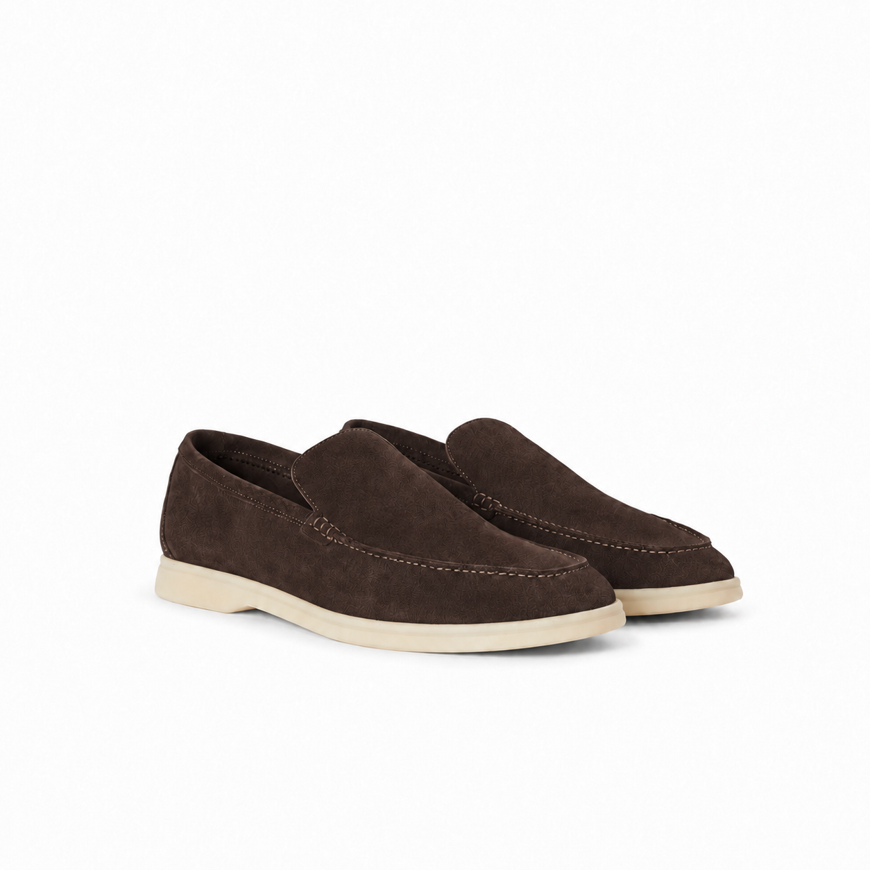 Loro Piana Summer Walk Moccasin - Espresso Brown