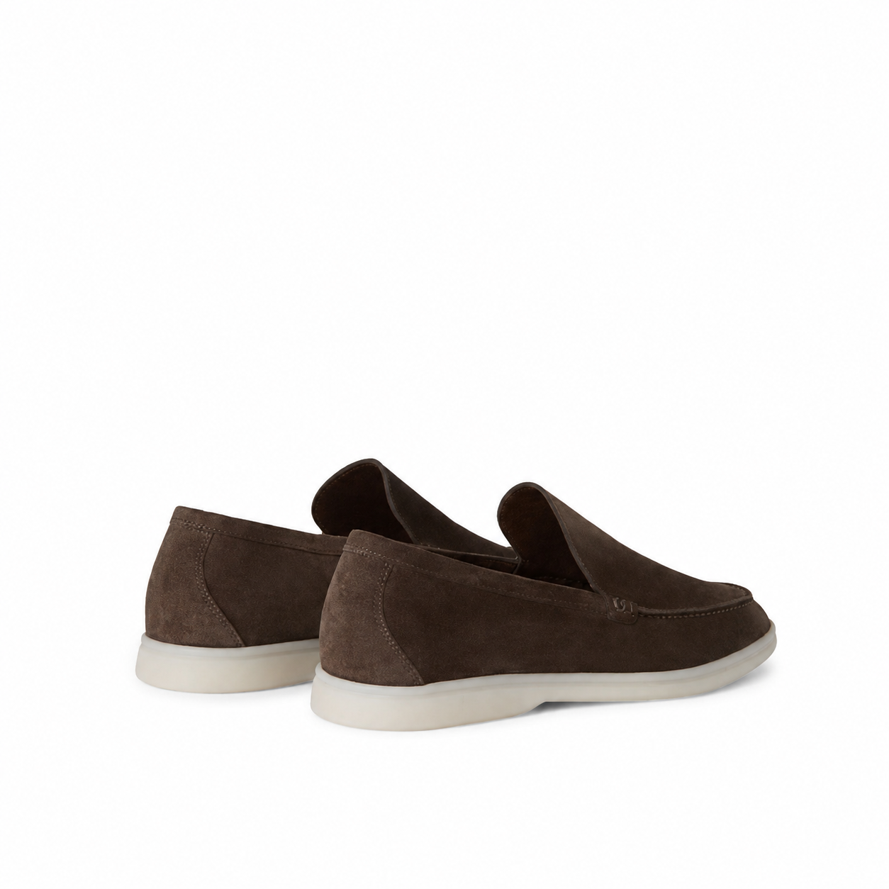 Loro Piana Summer Walk Moccasin - Warm Gray
