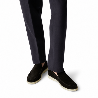Loro Piana Mokassin Summer Walk - Black
