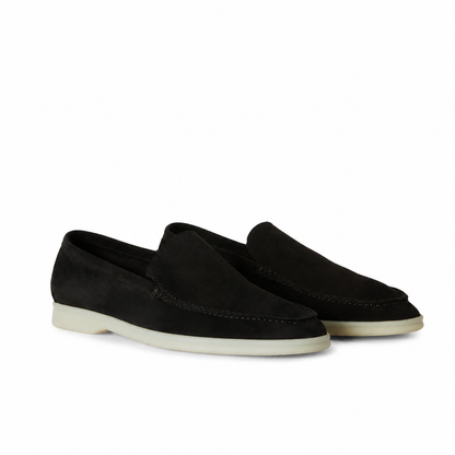 Loro Piana Mokassin Summer Walk - Black