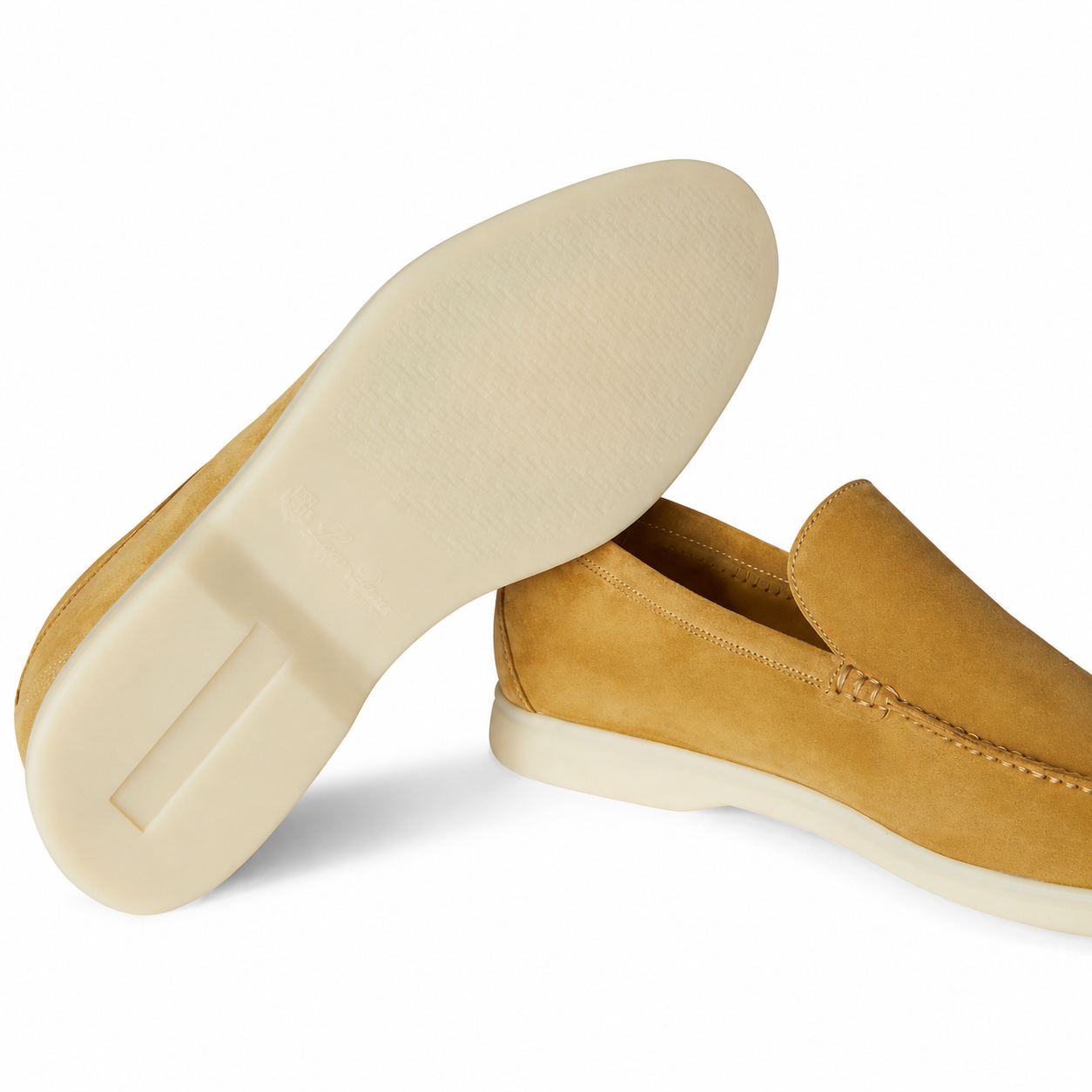 Loro Piana Summer Walk Moccasin - Dijon
