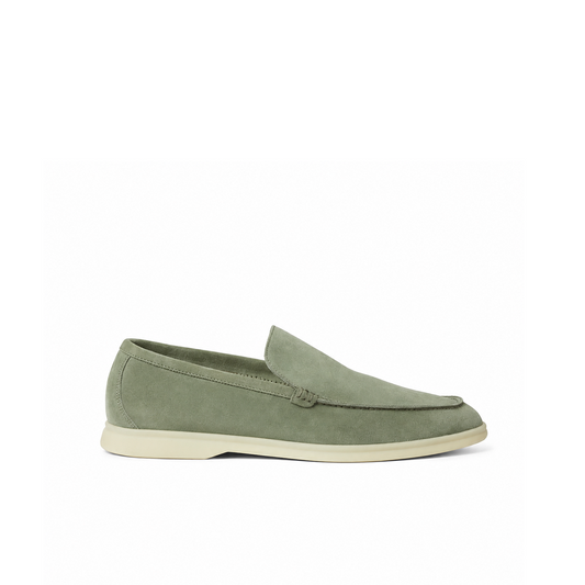 Loro Piana Summer Walk Moccasin - Shamrock