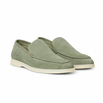Loro Piana Summer Walk Moccasin - Shamrock