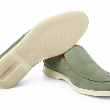 Loro Piana Summer Walk Moccasin - Shamrock