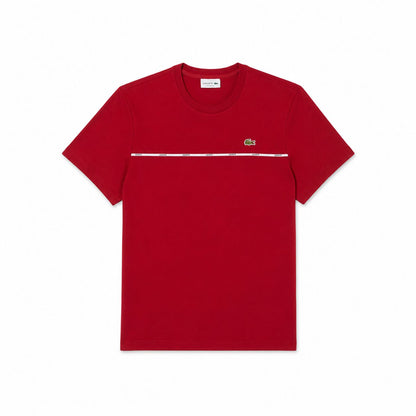 Lacoste Men's Cotton Jersey T-Shirt With Contrast Trim