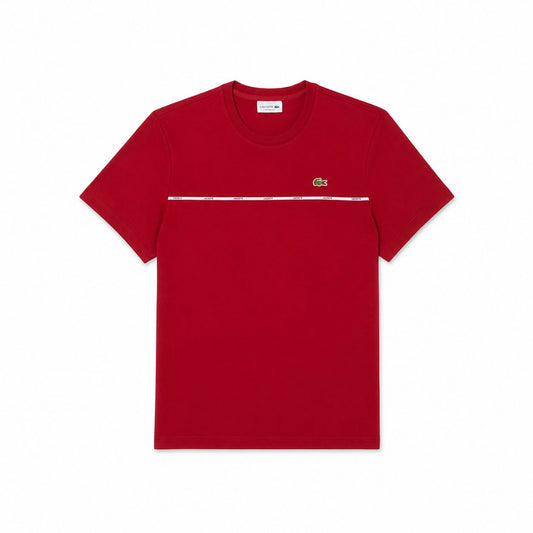 Lacoste Men's Cotton Jersey T-Shirt With Contrast Trim