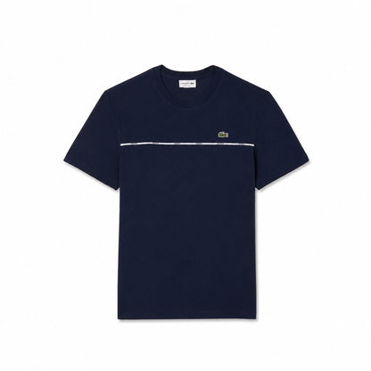 Lacoste Men's Cotton Jersey T-Shirt With Contrast Trim