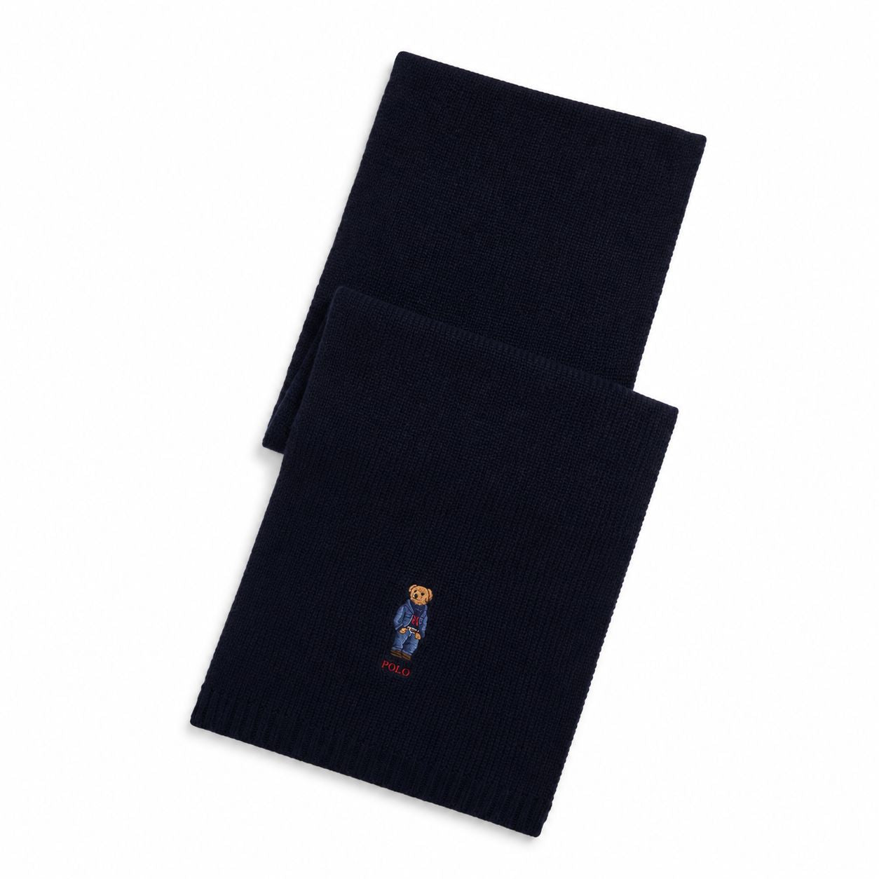 Ralph Lauren Polo Bear Knit Scarf