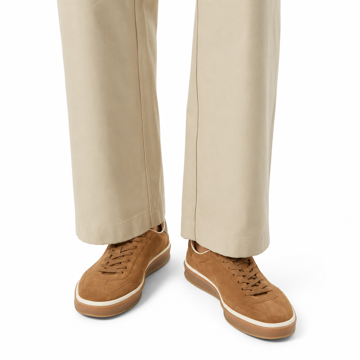 Loro Piana Tennis Walk Sneaker Men's - Light Sand Dune