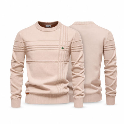 Lacoste Modern Crew Neck Knit Sweater