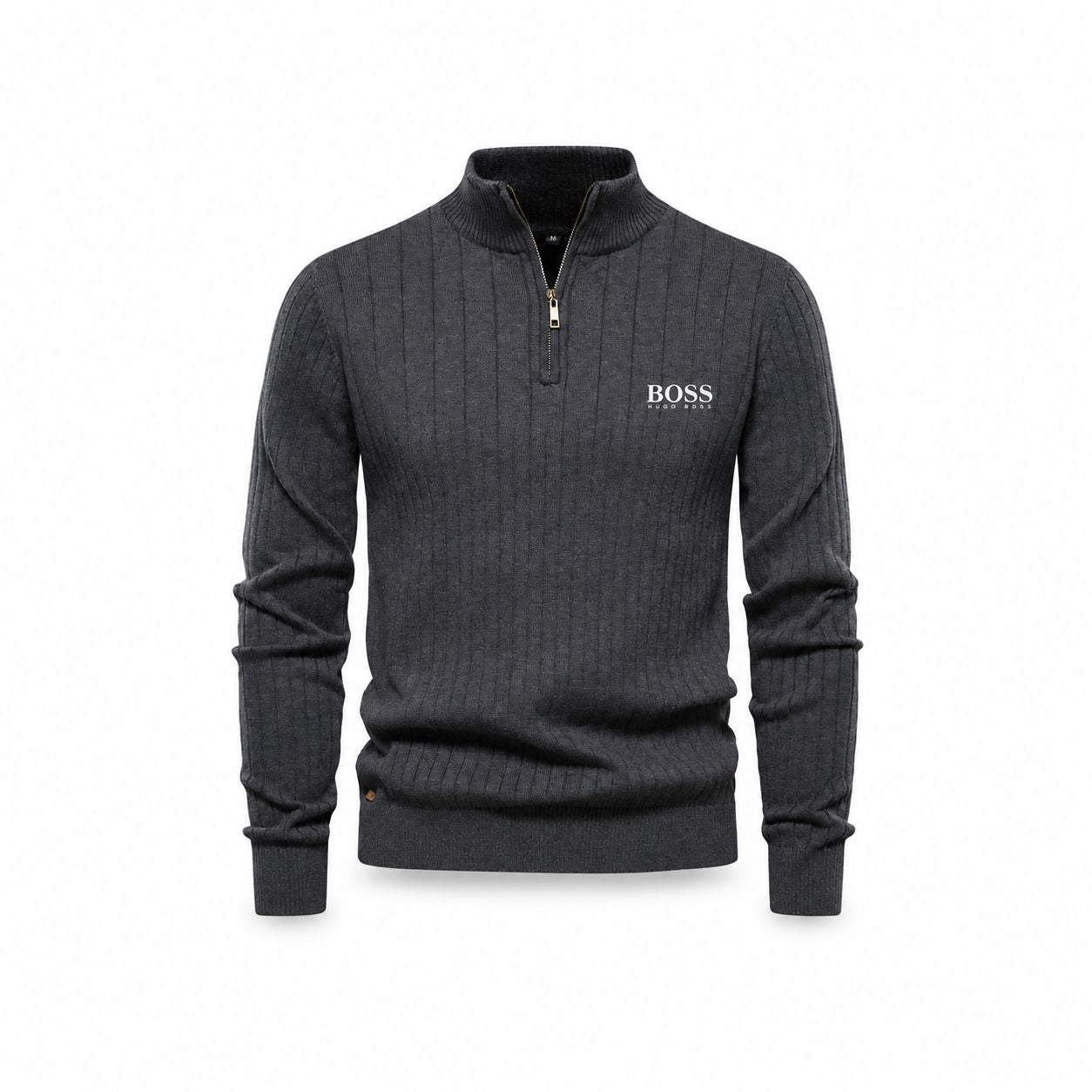 Hugo Boss Zip Classic Knit Sweater