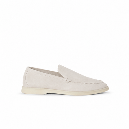 Loro Piana Summer Walk Moccasin - Cream White