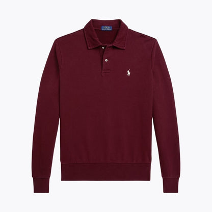 Ralph Lauren Loopback Fleece Collared Sweatshirt