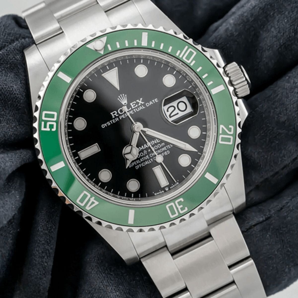 Rolex Submariner 126610LV "Kermit" Men's Watch