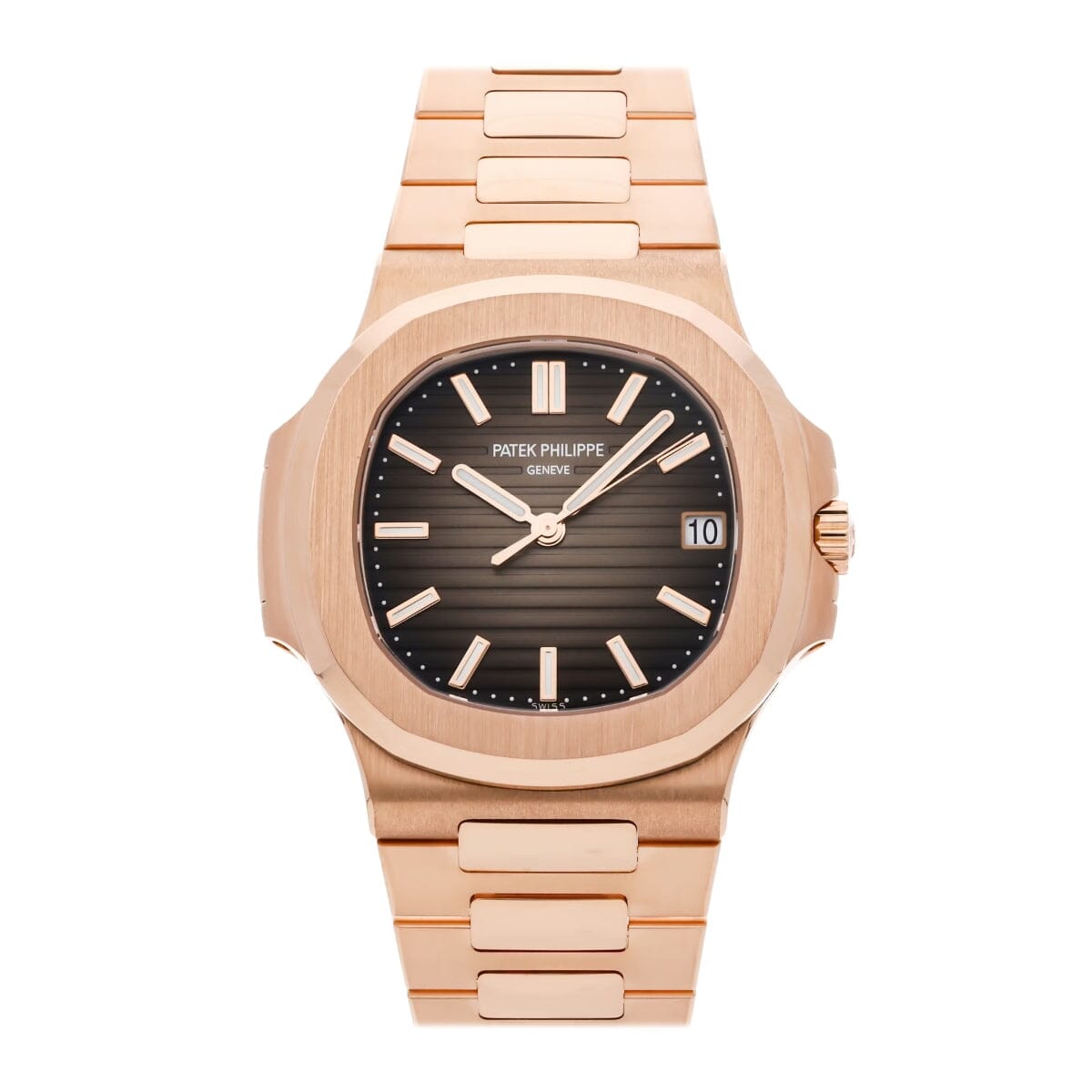 Patek Philippe Nautilus Chronograph 5980/1R-001 Rose Gold Black Dial